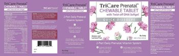 TriCare Prenatal Chewable Tablet with Twist-off DHA Softgel Twist-off DHA Softgel - supplement