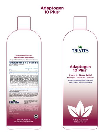 TriVita Adaptogen 10 Plus - supplement