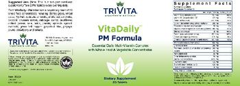 TriVita VitaDaily PM Formula - supplement