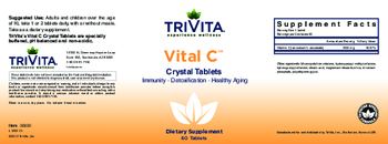 TriVita Vital C Crystal Tablets - supplement