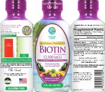 Tropical Oasis Biotin 12,500 mcg - supplement