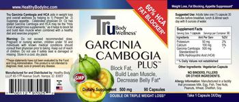 Tru Body Wellness Garcinia Cambogia Plus - supplement