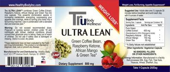 Tru Body Wellness Ultra Lean - supplement