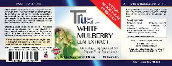 Tru Body Wellness White Mulberry Leaf Extract 500 mg - supplement