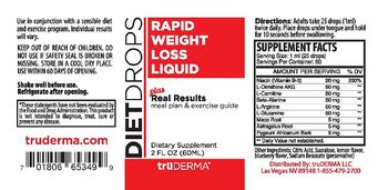 TruDerma Diet Drops - supplement