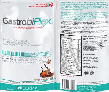 TruDerma GastrobiPlex Dutch Chocolate - supplement