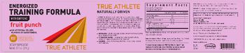 True Athlete Energized Training Formula Fruit Punch - supplement