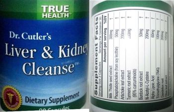 True Health Dr. Cutler's Liver & Kidney Cleanse - supplement