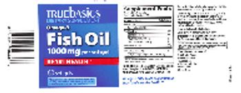 Truebasics Omega-3 Fish Oil 1000 mg - supplement