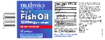 Truebasics Omega-3 Fish Oil 1200 mg - supplement