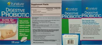 TruNature Digestive Probiotic - supplement