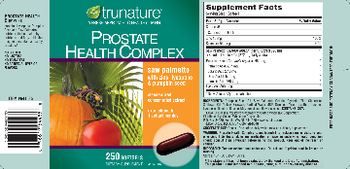 TruNature Prostate Health Complex - supplement