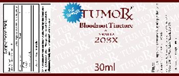 TumoRx Bloodroot Tincture & Formula 203X - 