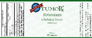 TumoRx Potassium Chelated Form Formula 350 mg - 
