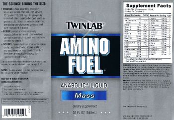 Twinlab Amino Fuel - supplement