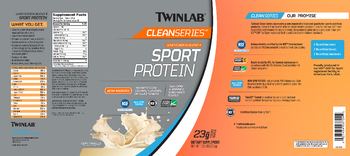 Twinlab CleanSeries Sport Protein Very Vanilla - supplement