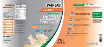 Twinlab CleanSeries Veggie Protein Very Vanilla - supplement