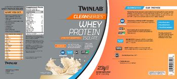 Twinlab CleanSeries Whey Protein Isolate Vanilla Wave - supplement