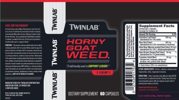 Twinlab Horny Goat Weed - supplement