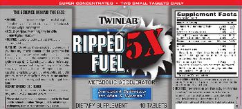 Twinlab Ripped Fuel 5X - supplement