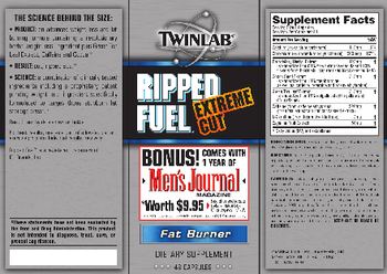 Twinlab Ripped Fuel Extreme Cut - supplement