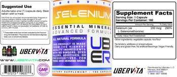 Ubervita Selenium - supplement
