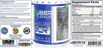 Ubervita Uber Cleanse Mixed Berry - supplement