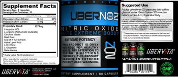 Ubervita Uber NO2 - supplement