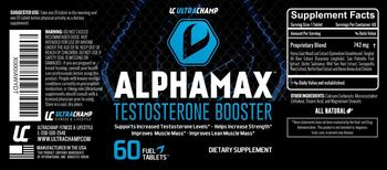 UC UltraChamp Alphamax Testosterone Booster - supplement