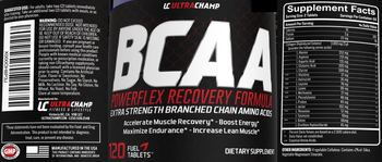 UC UltraChamp BCAA Powerflex Recovery Formula - supplement