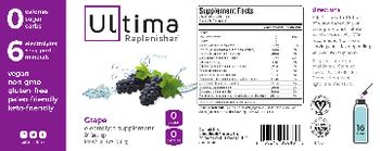 Ultima Ultima Replenisher Grape - electrolyte supplement