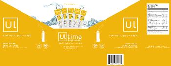 Ultima Ultima Replenisher Lemonade - supplement