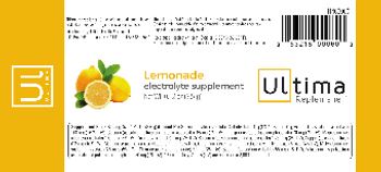 Ultima Ultima Replenisher Lemonade - electrolyte supplement