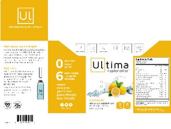 Ultima Ultima Replenisher Lemonade - electrolyte supplement