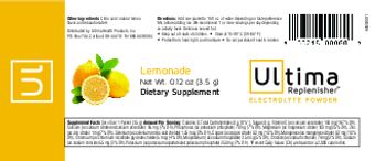 Ultima Ultima Replenisher Lemonade - supplement