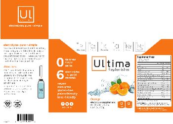 Ultima Ultima Replenisher Orange - electrolyte supplement