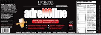 Ultimate Nutrition Platinum Series Adrenoline Orange Ice - multiingredient supplement