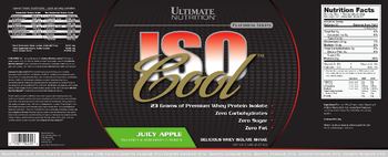 Ultimate Nutrition Platinum Series ISO Cool Juicy Apple - 