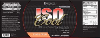 Ultimate Nutrition Platinum Series ISO Cool Peachy Peach - 