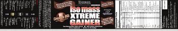 Ultimate Nutrition Platinum Series Iso Mass Xtreme Gainer Chocolate Milk - supplement