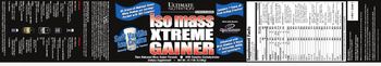 Ultimate Nutrition Platinum Series Iso Mass Xtreme Gainer Soft Vanilla Ice Cream - supplement