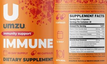 UMZU Immune - supplement