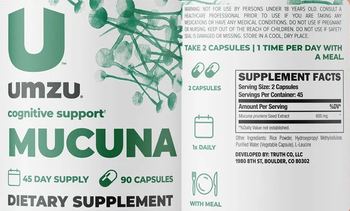 UMZU Mucuna - supplement