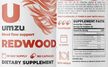 UMZU Redwood - supplement