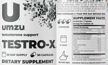 UMZU Testro-X - supplement