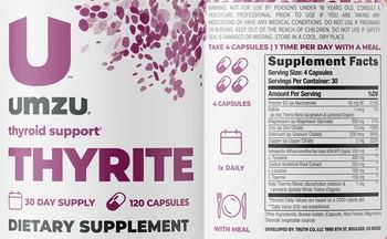 UMZU Thyrite - supplement