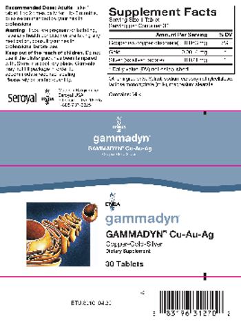 UNDA Gammadyn Gammadyn Cu-Au-Ag - supplement