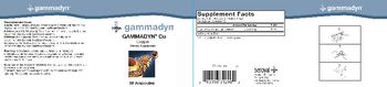 UNDA Gammadyn Gammadyn Cu - oligoelement supplement