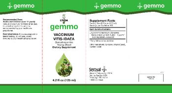 UNDA Gemmo Vaccinium Vitis-Idaea - supplement