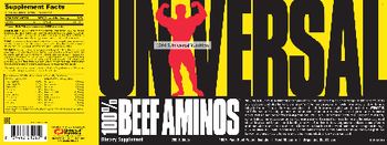 Universal 100% Beef Aminos - supplement